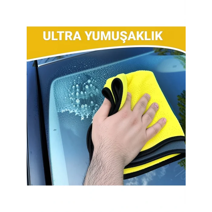 Yünlü Hassas Araba Yıkama Ve Temizlik Bezi