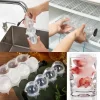 4 Lü Küre Buz Topu Kalıbı Buz Kalıbı Yuvarlak