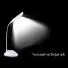 Bükülebilir Pilli Led Masa Lambası Çalışma Lambası