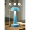 Avec Dokunmatik Mantar Masa Lambası 3 Işık Renkli Dim Ayarlı Şarjlı