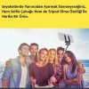 Bluetooth Kumandalı Selfie Çubuğu Tripodlu