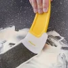 Silikon Uçlu Bulaşık Temizleme Kazıyıcı Spatula Bulaşık Sıyırma Aparatı