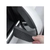 Araba Ayna Yağmur Koruyucu Siper Karbon Desenli