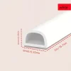 Kapı Pencere Soğuk Toz Geçirmez İzolasyon Fitili Kendinden Yapışkanlı 4 metre