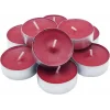 Kokusuz Küçük Renkli Mum 8 lı Tealight Mum Dekoratif Mum