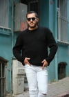 Oversize Siyah Kazak