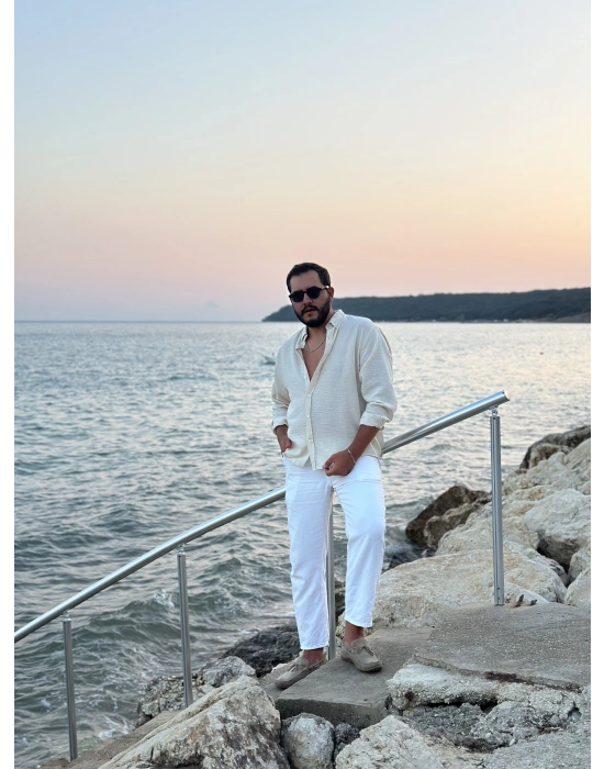 Gobiş Bej Gömlek
