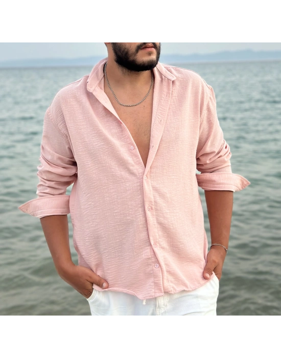 Gobiş Pembe Gömlek