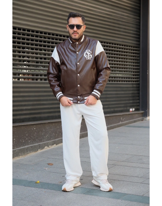 Kahve Deri Kolej Mont