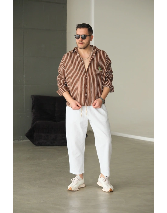 Nakış Baskılı Gömlek