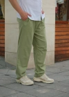 Keten Yeşil Pantolon