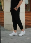 Örme Siyah Pantolon
