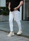 Skinny Beyaz Pantolon