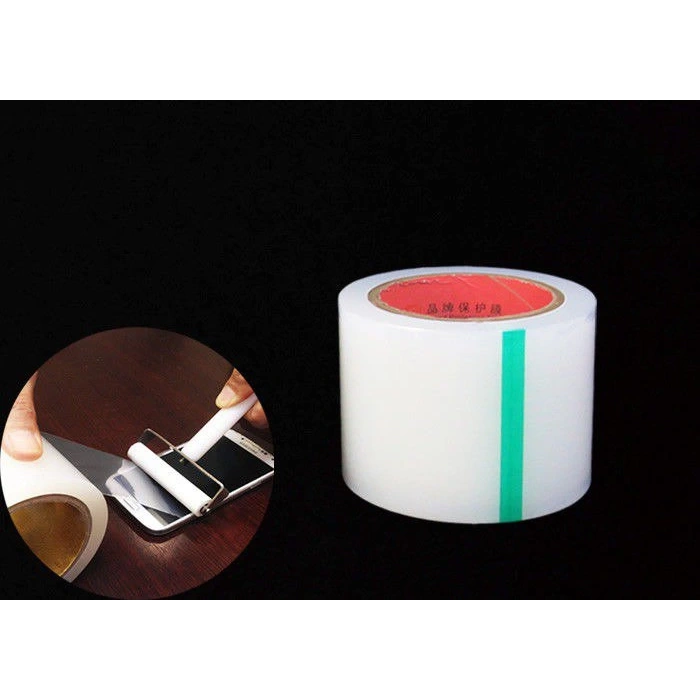 0.05mm CAm LCD Ekran Koruyucu PE Koruyucu Film Bant Şeffaf