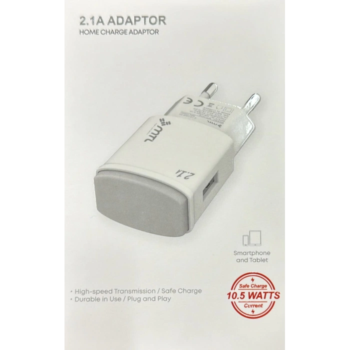 10.5w USB Girişli 2.1Amper Şarj Başlık Telefon Tablet için