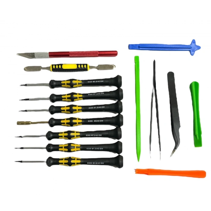 15 Parça Tamir seti Çantalı Telefon tablet bilgisayar tamir