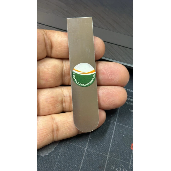 20mmx85mm Boyutlarında 0,03mm pane süper incelikte açma kazıma aparat