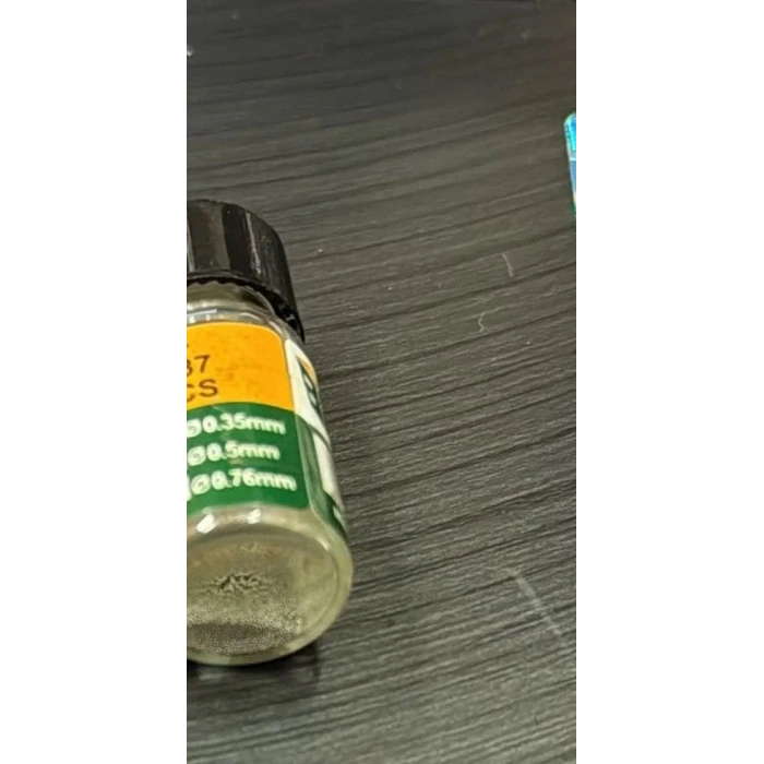 25000 adet/şişe 0.25mm BGA topları kurşunlu IC çip lehim topu