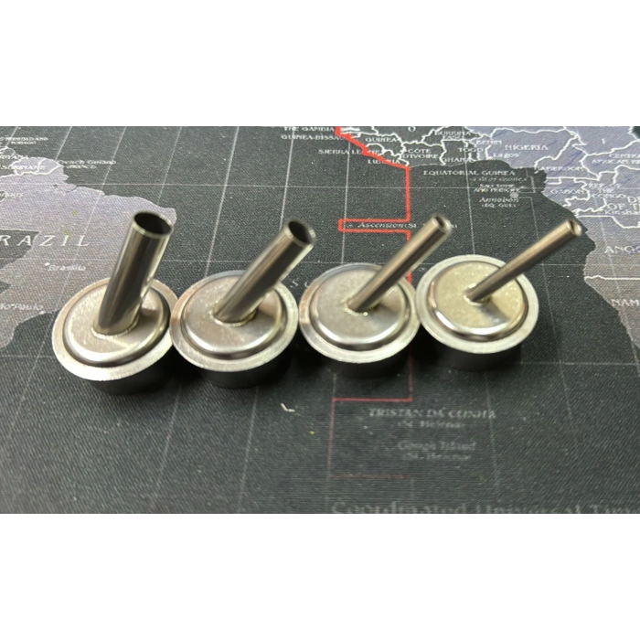 4 Adet Eğik Geçmeli Sıcak Hava üfleleme makina başlık