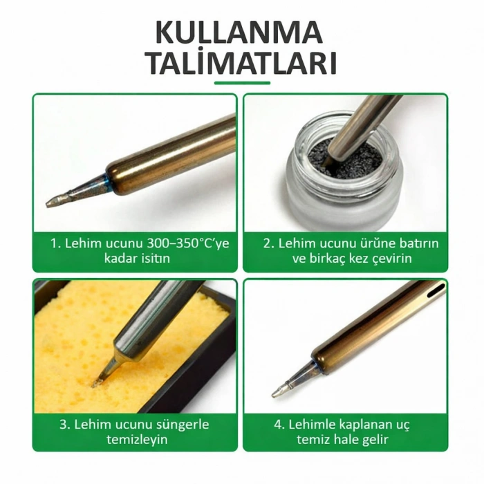 Relife RL-461 Tip Refresher Lehim Ucu Temizleyici ve Canlandırıcı Pasta