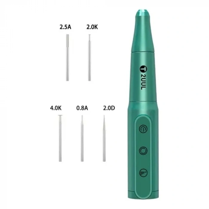 2UUL Polish Drill Pen Uç Seti 10 Parça – Hassas Temizleme ve Parlatma Uçları (0.8A / 1.5K / 2.0D / 2.5A / 4.0K)  dremel