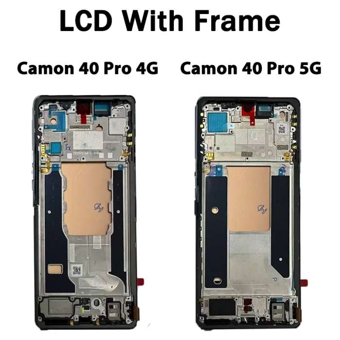 Tecno Camon 40 Pro (4G) Ekran Dokunmatik Cam ÇITALI ORJINAL ,CM6