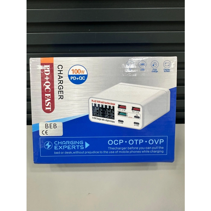 WLX-896P Çoklu USB Hızlı Şarj Güç İstasyonu