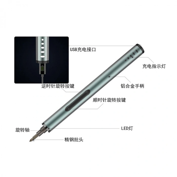 Best Kalem Tipi Şarjlı elektronik tornavida Telefon tablet bilgisayar tamirlerinde kullanılır