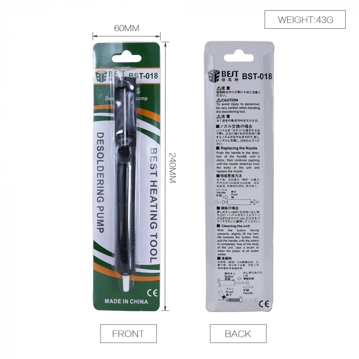 Bst-018 Lehim Vakum Emme Toplama Tabancası