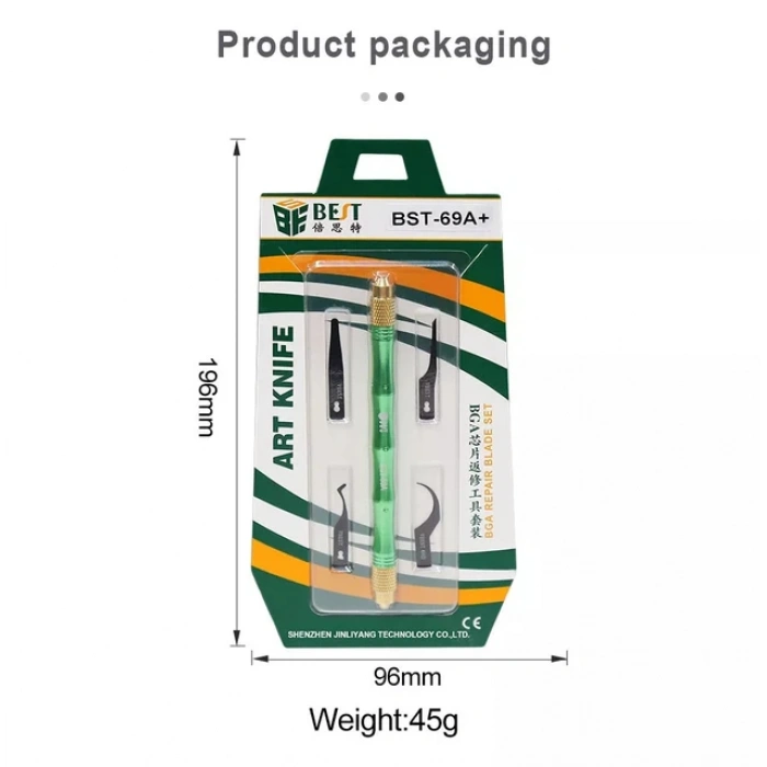 BST-69A + neşter takımı anakar bga temizle