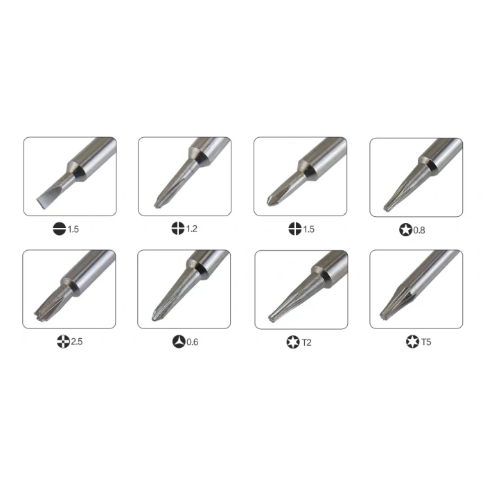 Tornavida Set 8 Parça Telefon tablet bilgisayar tamir