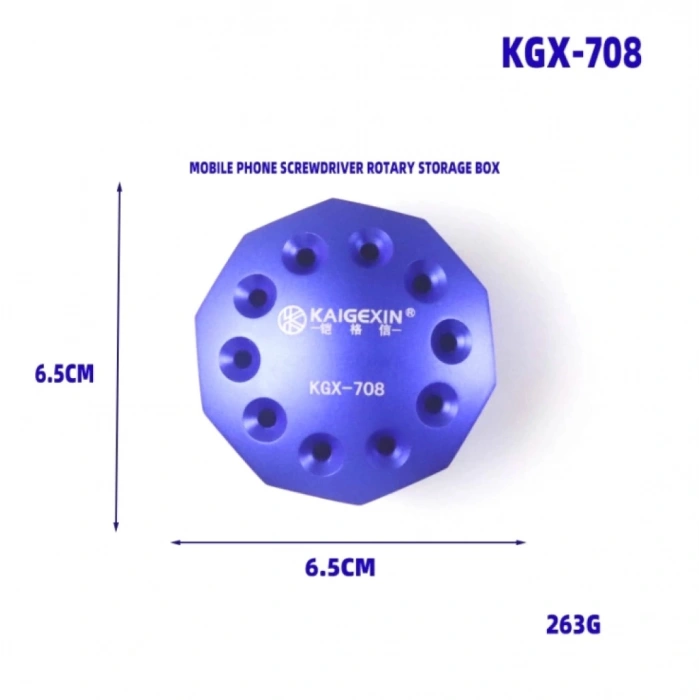 Kaigexin KGX-708 Tornavida düzenleyici tutucu Düşmez