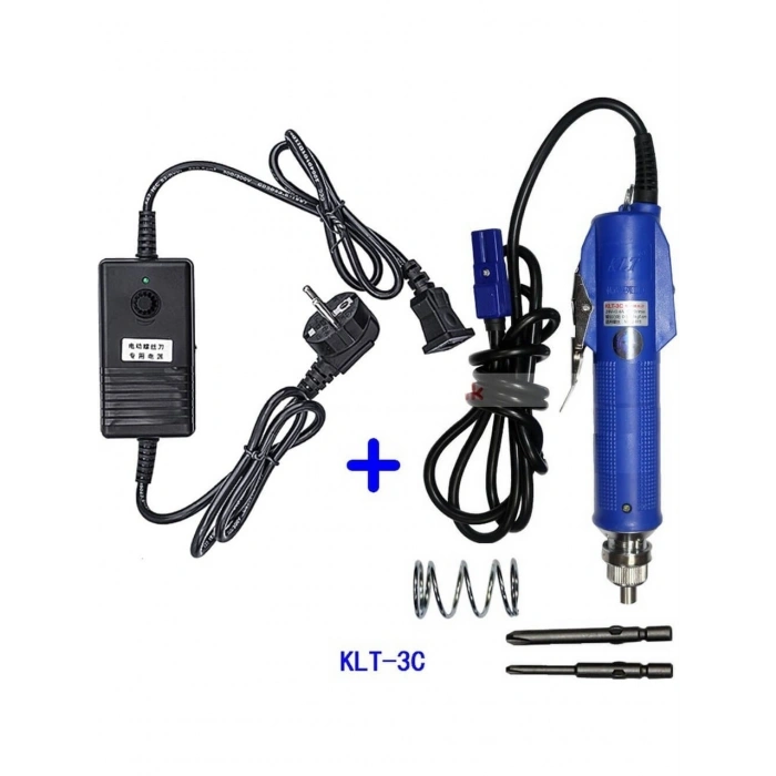 KLT 3C Üretim hattı için Endüstriyel Elektrikli Tornavida Hızı ayarlanabilir