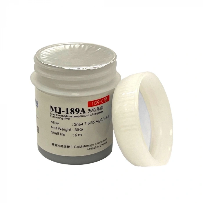 Lehim Pastası Sıvı Macun Termal Mijing Mj-189A (35G) 189°C