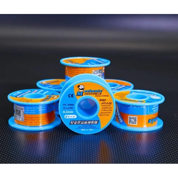 Mechanic Lehim Teli Yüksek kalite Tin(Sn) Kalay :63% Lead (pb)Kurşun:37%