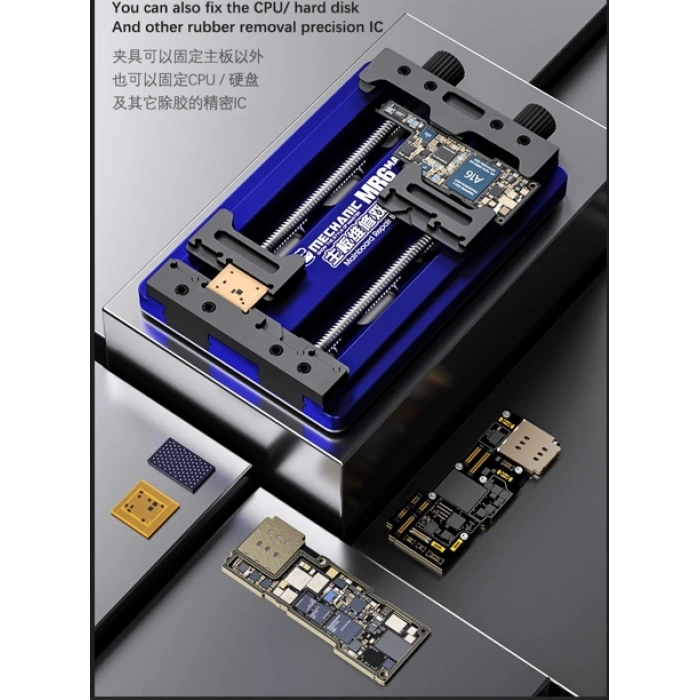 Mechanic Mr6 Max Yüksek Isıya Dayanıklı Anakart Bord ve Entegre Tutucu tamir Stand