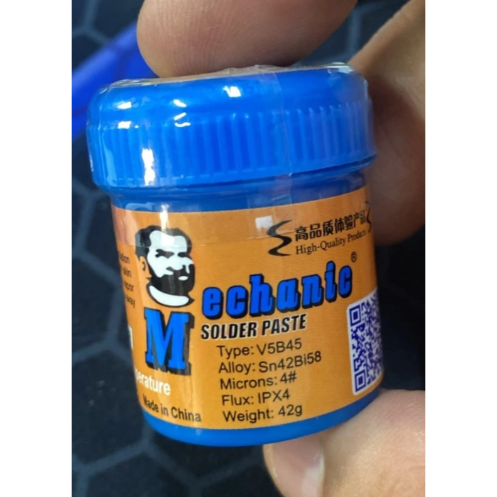 Mechanic V5B45 Sn42Bi58 Lehim Pastası – 42Gr
