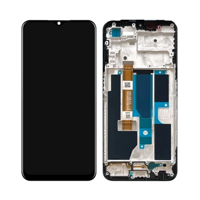 Oppo A55 5G Çıtalı Lcd Dokunmatik Ekran