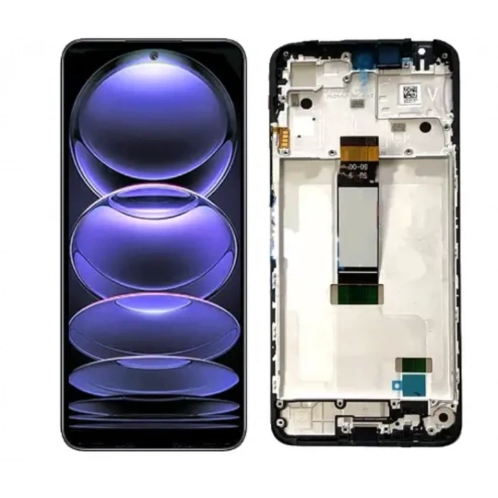 Xiaomi Redmi Note 12R 5G Çıtalı ORJİNAL Lcd Dokunmatik Ekran