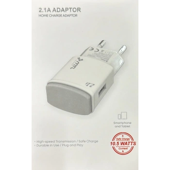 10.5w USB Girişli 2.1Amper Şarj Başlık Telefon Tablet için