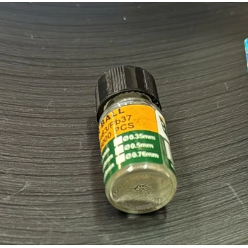 25000 adet/şişe 0.25mm BGA topları kurşunlu IC çip lehim topu