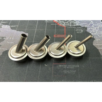 4 Adet Eğik Geçmeli Sıcak Hava üfleleme makina başlık