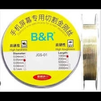 B&R JGS-01 Elmas Tel Ekran Ayırma Teli (Diamond Wire) – 1000metre