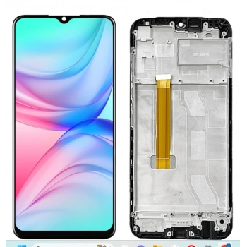 Realme C25S Çıtalı Lcd Dokunmatik Ekran