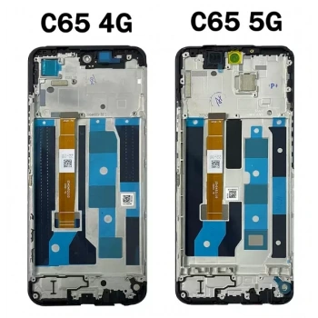 Realme C65 Çıtalı ORJİNAL Lcd Dokunmatik Ekran