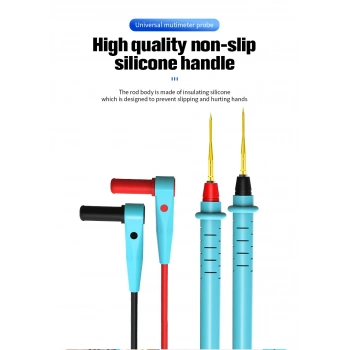 TUOLI TL-10S süper ince Test dijital multimetre kalem değiştirilebilir prob ölçüm kablo