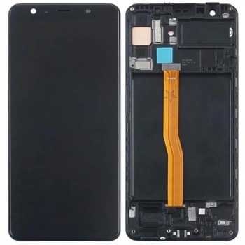 Samsung A7 2018 Sm-A750F Çıtalı OLED Lcd Dokunmatik Ekran