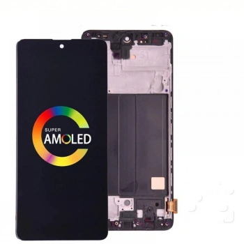 Samsung Galaxy A51 Sm-A515F ORJİNAL Çıtalı Lcd Dokunmatik Ekran