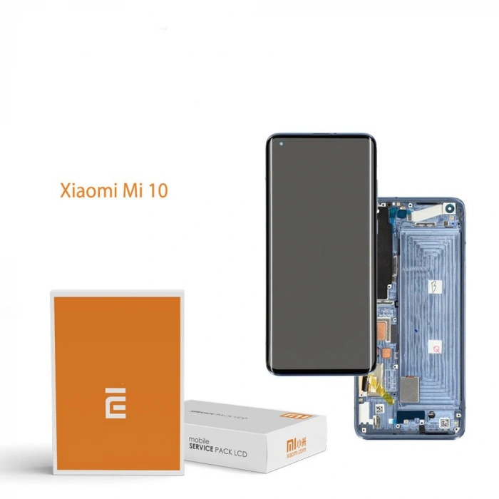 Xiaomi Mi 10 ORJİNAL Çıtalı Lcd Dokunmatik Ekran m2001j2g, m2001j2ı