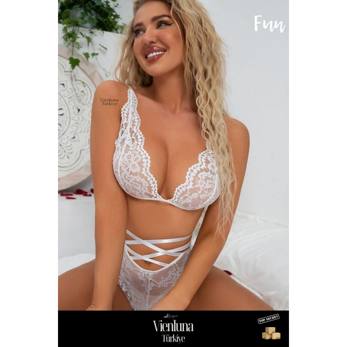 Premium Seri  Fantezi Şık Özel Beden Çekici Stiller Şık Rahat Kesim Dantelli Babydoll Takım